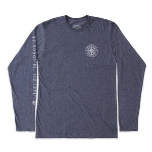 NWOT Bryce Canyon National Park Long Sleeve Unisex Tee with Map Size Large